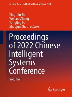 cover image of Proceedings of 2022 Chinese Intelligent Systems Conference